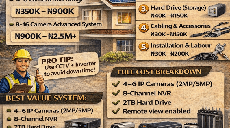 CCTV Installation Cost in Port Harcourt (2026 Full Pricing Guide)