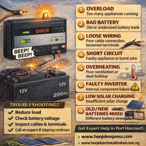 Why Your Inverter Keeps Tripping (Causes & Fixes in Nigeria)