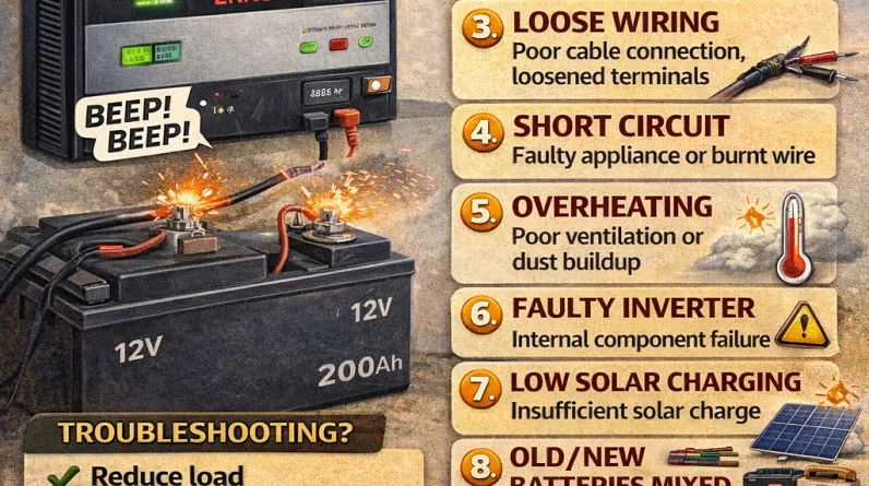 Why Your Inverter Keeps Tripping (Causes & Fixes in Nigeria)
